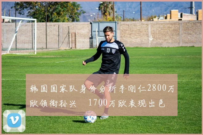 韩国国家队身价分析李刚仁2800万欧领衔孙兴慜1700万欧表现出色